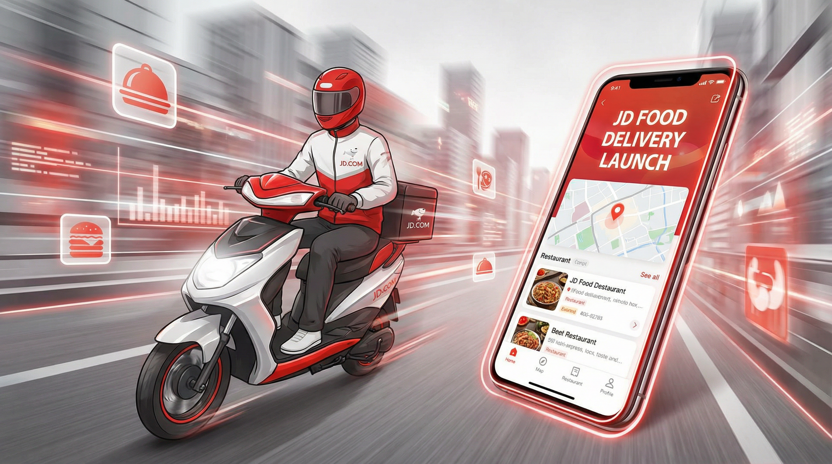 京东外卖业务上线